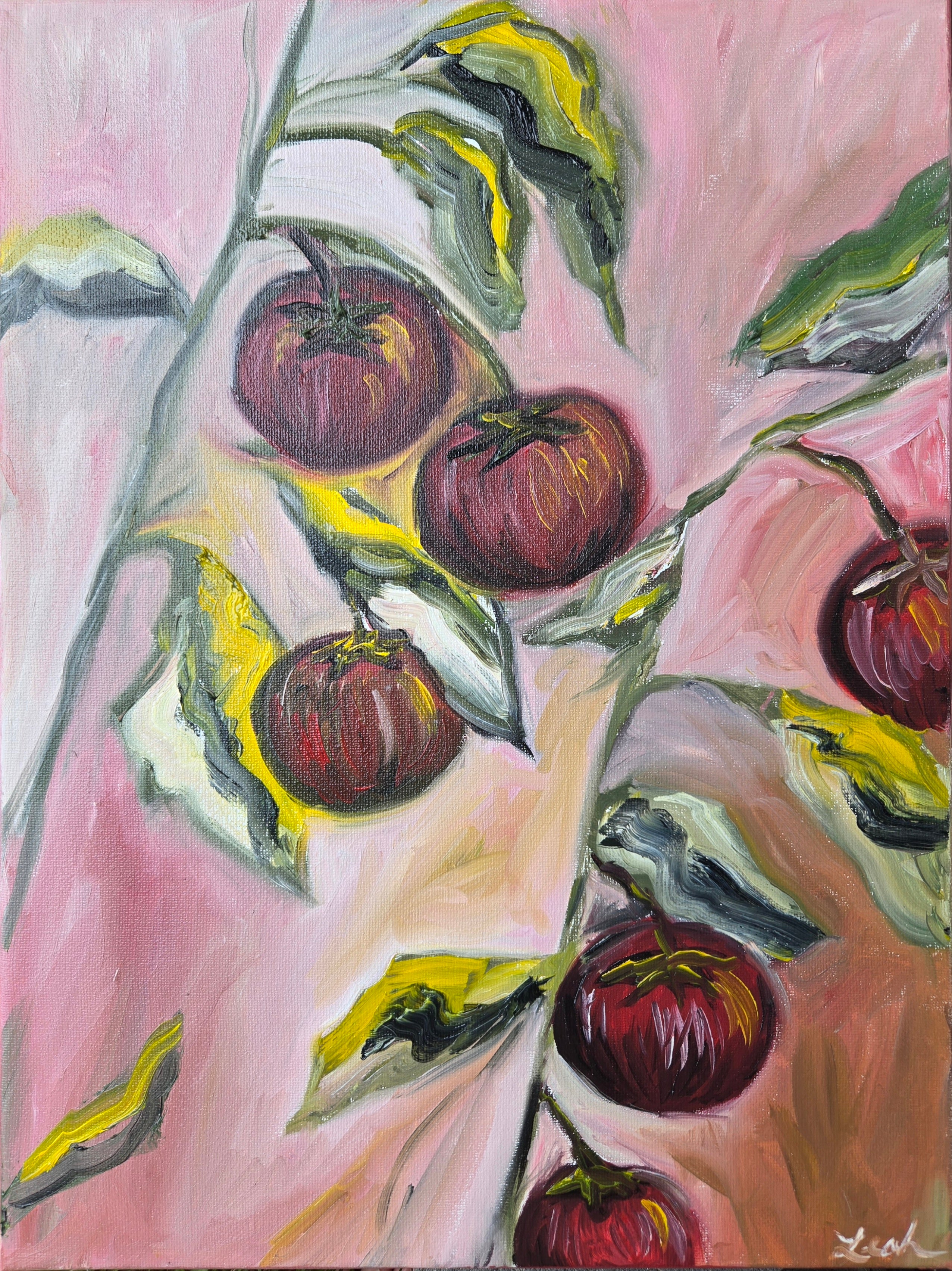 On the Vine Original Oil Painting