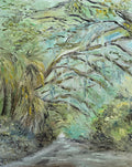 Moss in the Mist Original Oil Painting