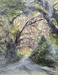 Where the Moss Meets the Sun Original Oil Painting