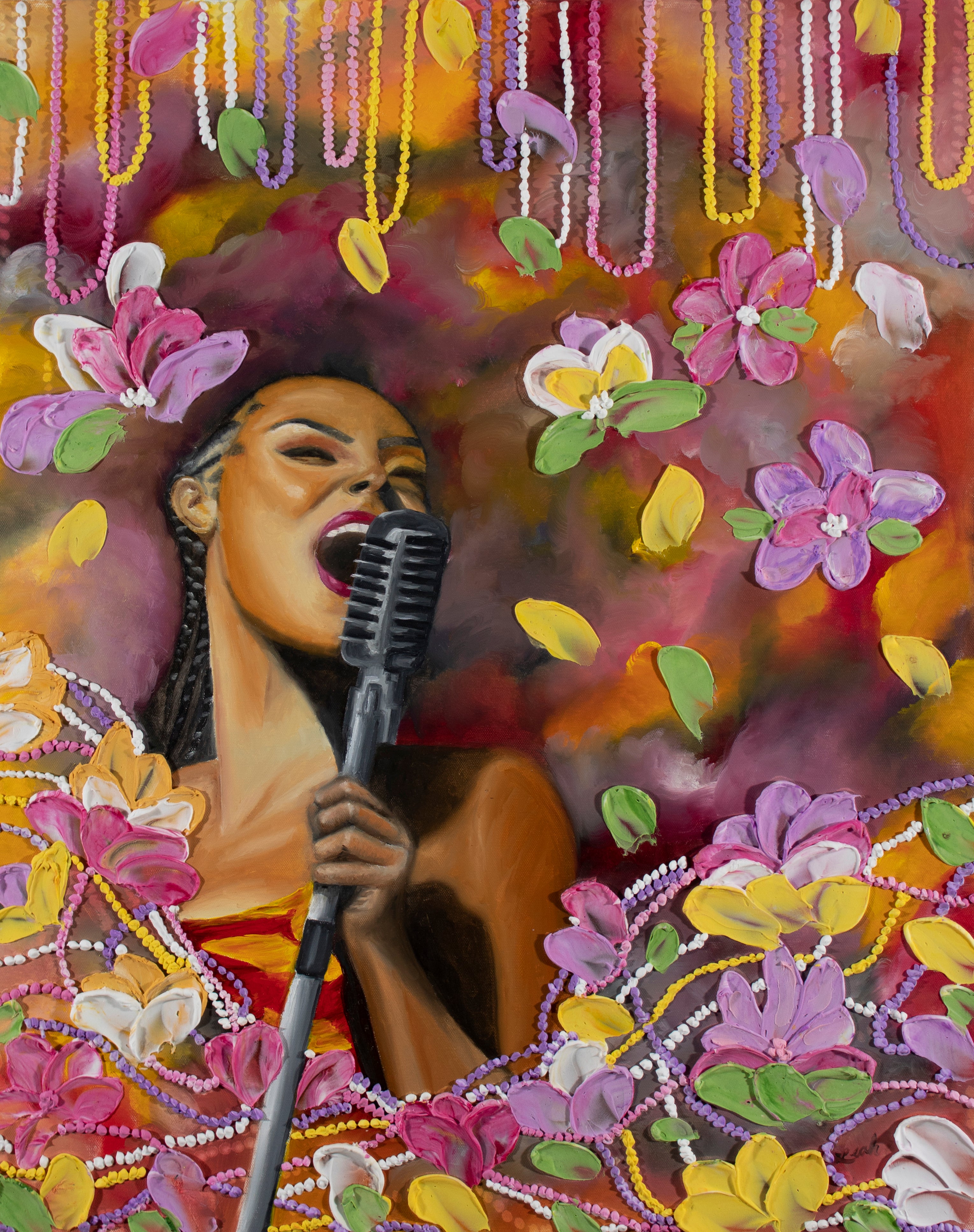 Jazz Singer Giclée Print