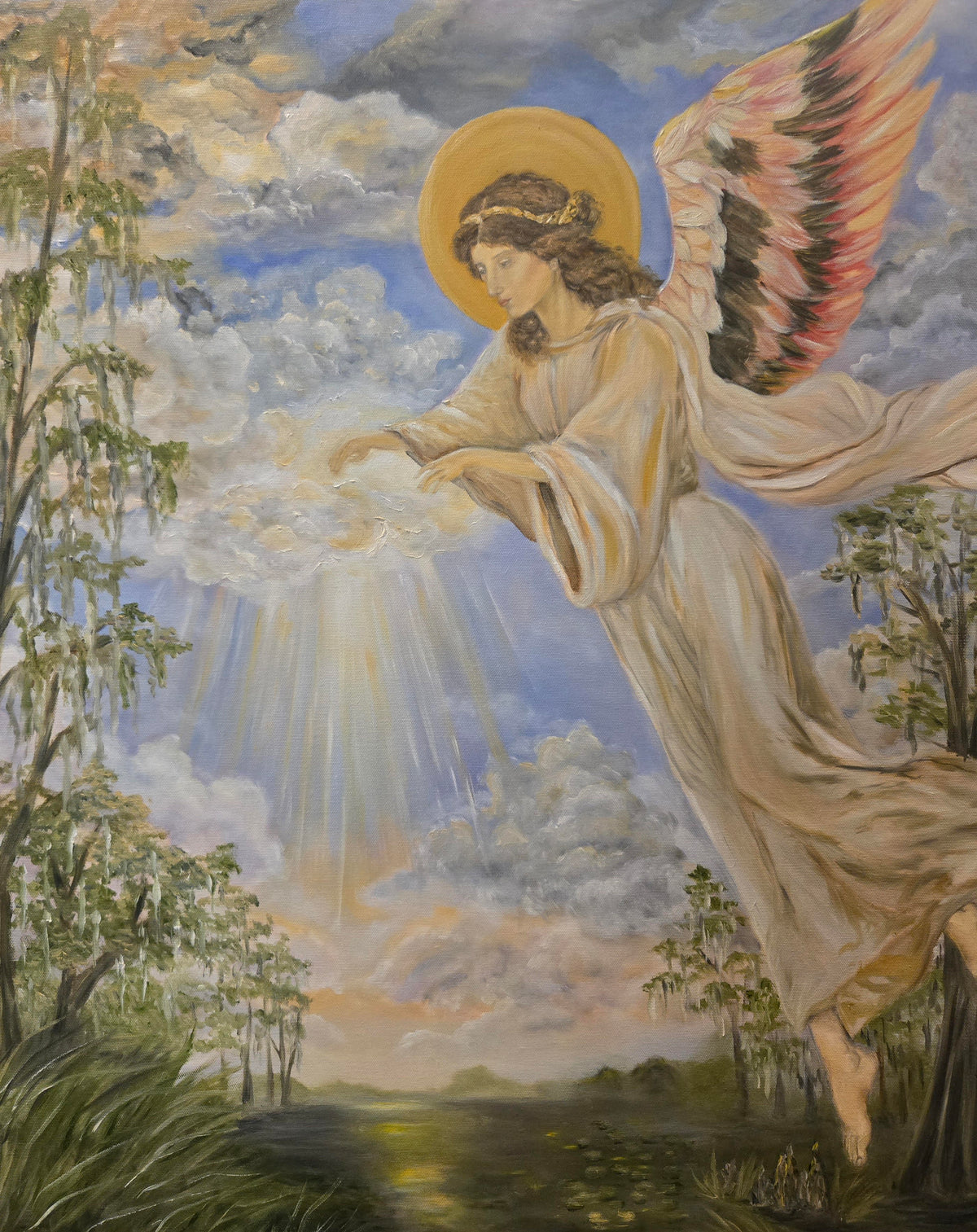 Earth Angel Original Oil Painting